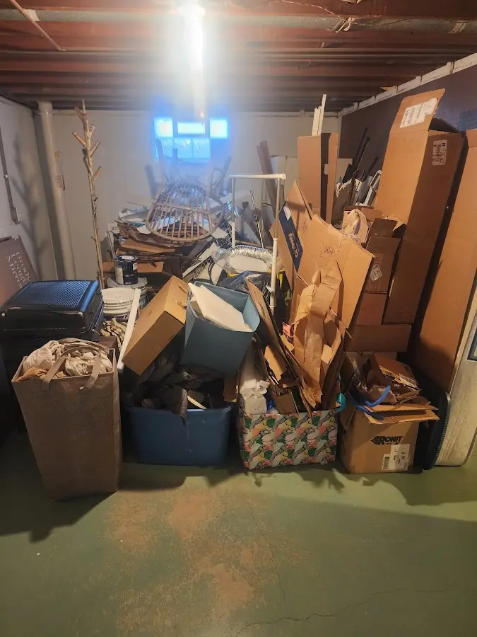 Roll-off dumpster container at job site for Construction Dumpster Rental in Perth